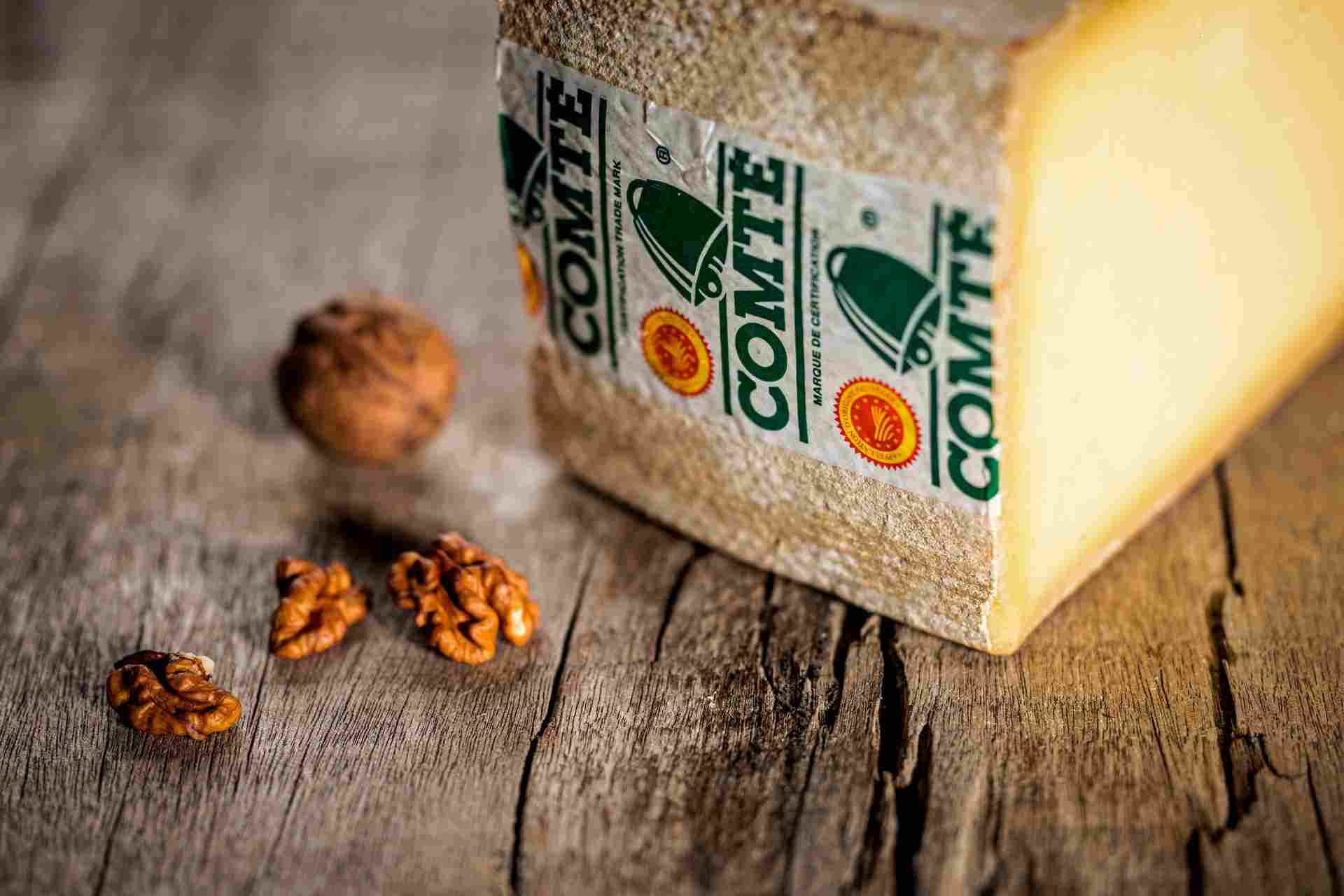 Prise de vue par Godin - fromage Comté